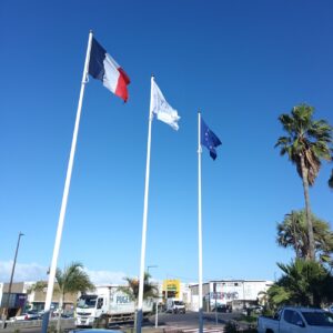 Drapeau personnalisé à hisser sur mât standard